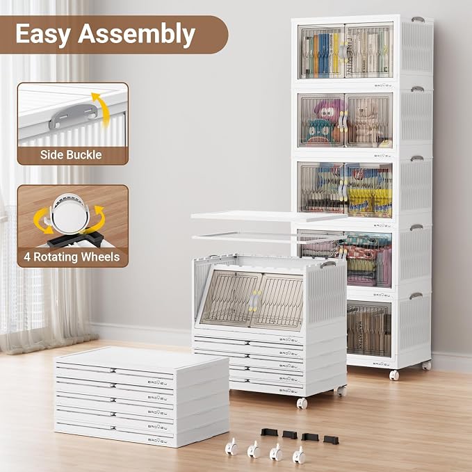 BROVIEW 400Qt Stackable Storage Bins - Image 7
