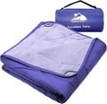 Outdoor Waterproof Blanket, Foldable Fleece Stadium Blanket by KawaGeboKamp