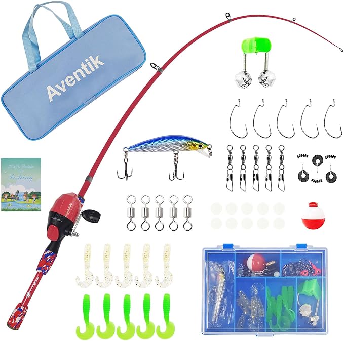 Aventik Kids Fishing Pole by AVENTIK