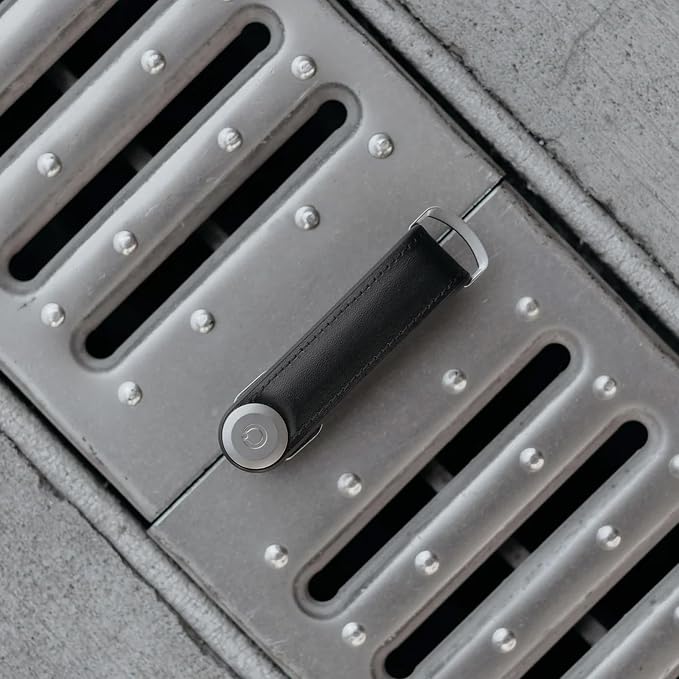 Orbitkey Key Organizer Hybrid Leather | Premium Nappa leather & TPU, Stainless - Image 9