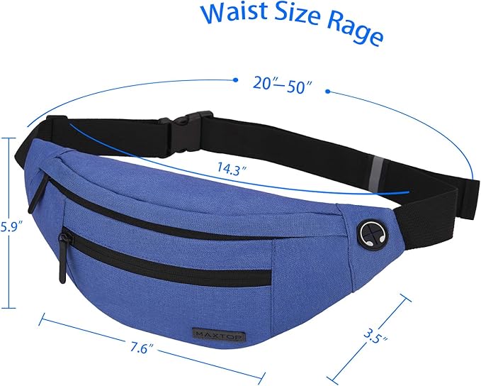 MAXTOP Large Crossbody Fanny Pack - Image 5