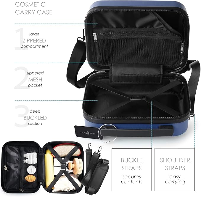 22 Inch Carry On Luggage 22x14x9 Airline Approved, Carry On Suitcase - Image 7