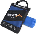 APEXUP Microfiber Travel Towel, Ultra Absorbent Quick Dry Towels, Lightweight by APEXUP