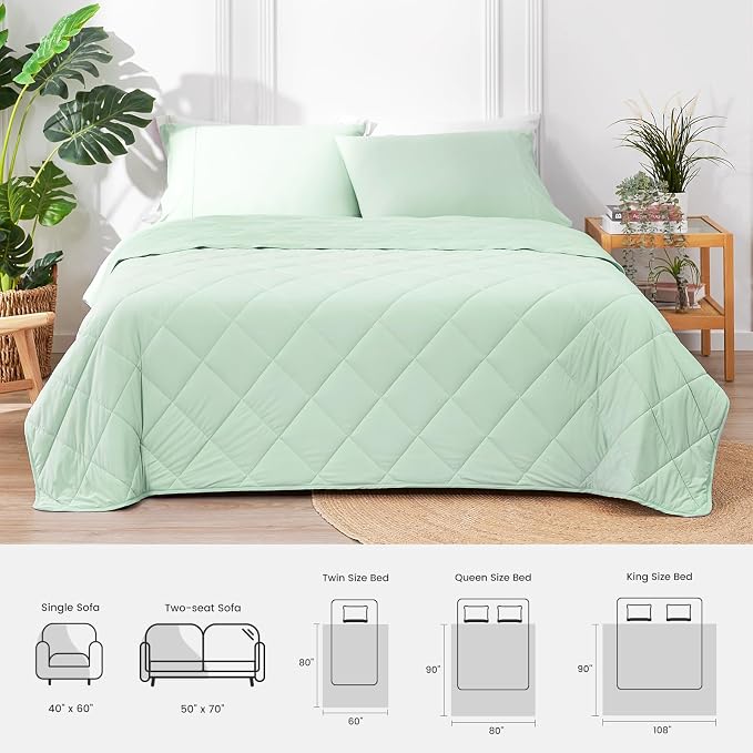 Cozy Bliss Cooling Blanket for Hot Sleepers, Q-Max 0.4 Cooling Comfort King Size - Image 9