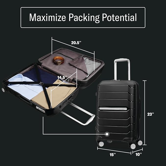 Samsonite Freeform Hardside Carry-On Luggage - Image 2