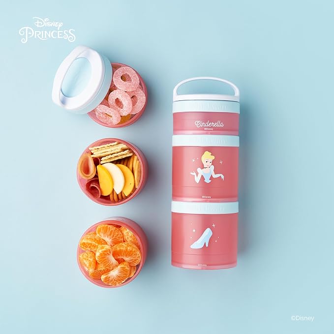 Whiskware Disney Princess Cinderella, Stackable Snack Containers - Image 6