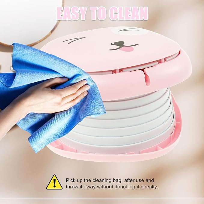 Travel Potty Seat for Toddler Portable Potty for Toddler Travel Portable Toilet - Image 7
