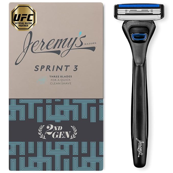 Jeremy's Razors for Men: Sprint 3 Blade Razor by JeremysRazors