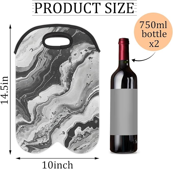 Wine Carrier Tote Personalized Bag - Image 2