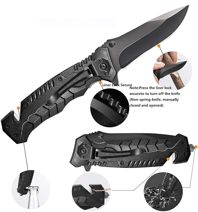 Gifts for Men Dad Him Birthday Christmas Fathers Day, Cool Gadget/Survival Gear - Image 7