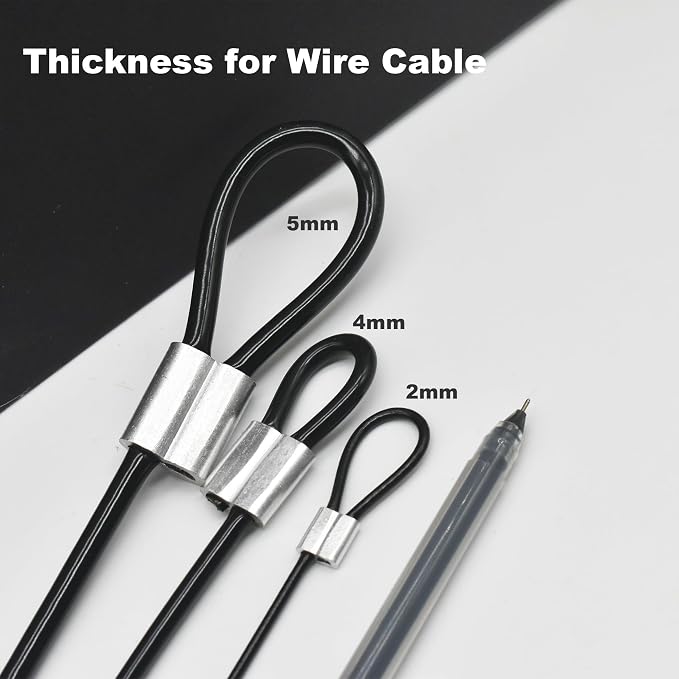 5 Pcs 4mm Wire 36 inch Vinyl Coated Stainless Steel Cable - Image 3