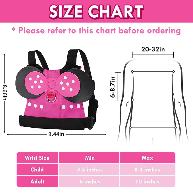 Lehoo Castle Toddler Leash for 1-5 Years, Baby Safety Harness for Girls - Image 6