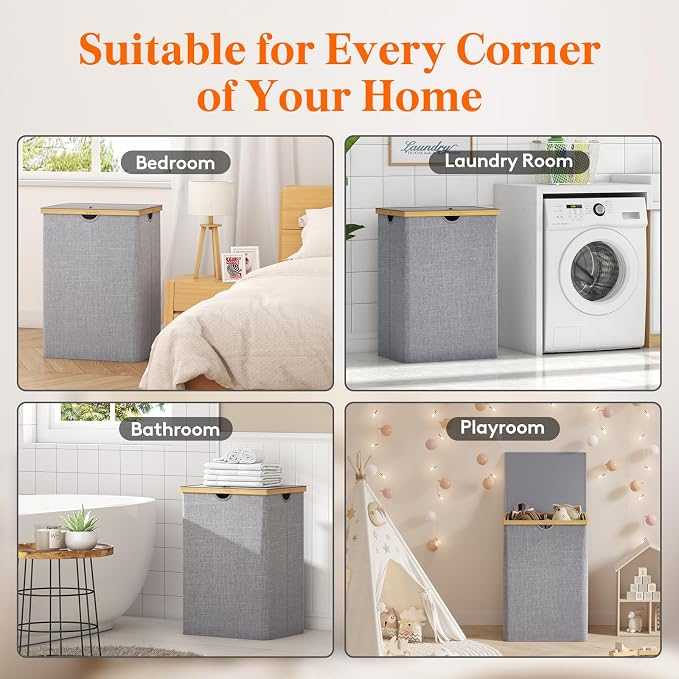 Lifewit 160L Double Laundry Hamper - Image 8