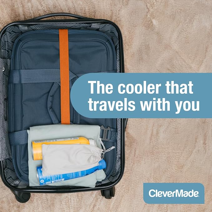 CleverMade Collapsible Insulated Cooler Bag – Leakproof Soft Folding Cooler - Image 8