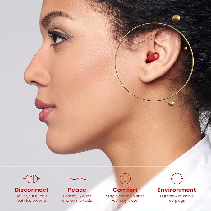 Silicone Ear Plugs for Noise Reduction - Image 2
