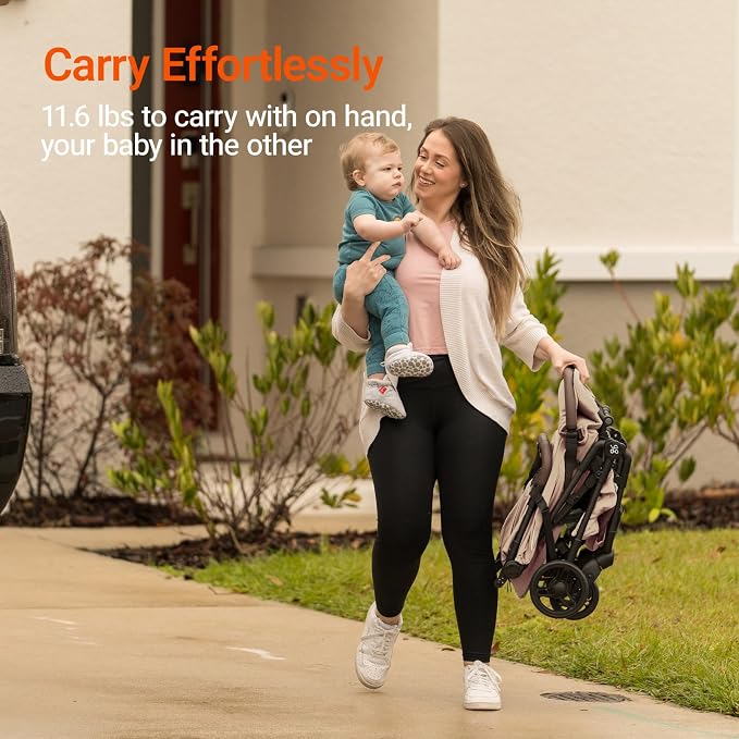 Lightweight Baby Travel Stroller - Image 4