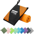 Microfiber Travel Towel, Soft Lightweight Quick Dry Towel, Super Absorbent by ZIUDBOC