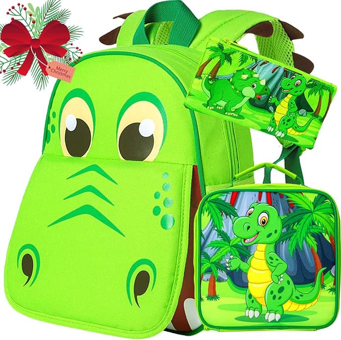CCJPX Toddler Backpack for Boys Girls, Dinosaur Unicorn Cat Preschool Bookbag by CCJPX
