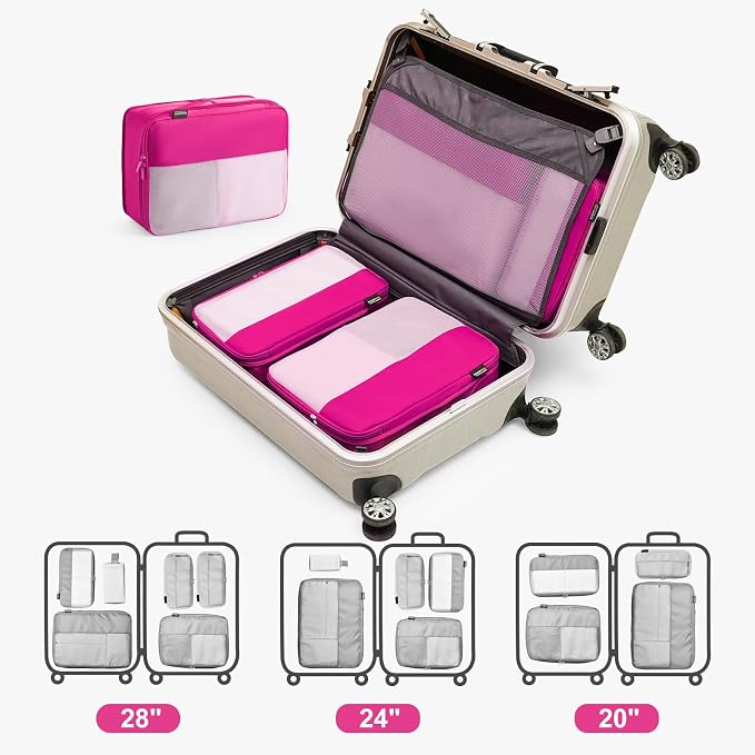6 Set Compression Packing Cubes - Image 5