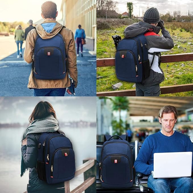 Travel Laptop Backpack, Large Anti-Theft Business Travel Backpack - Image 7
