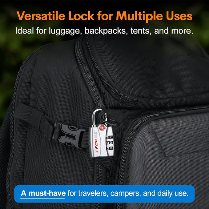 Forge TSA Luggage Combination Lock - Image 5