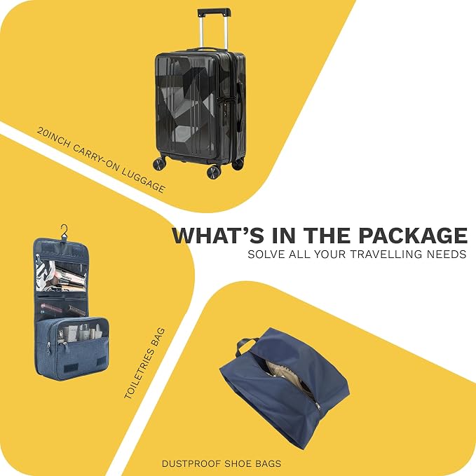 Carry On Luggage 22x14x9 Airline Approved Expandable Top Opening Carryon Luggage - Image 6