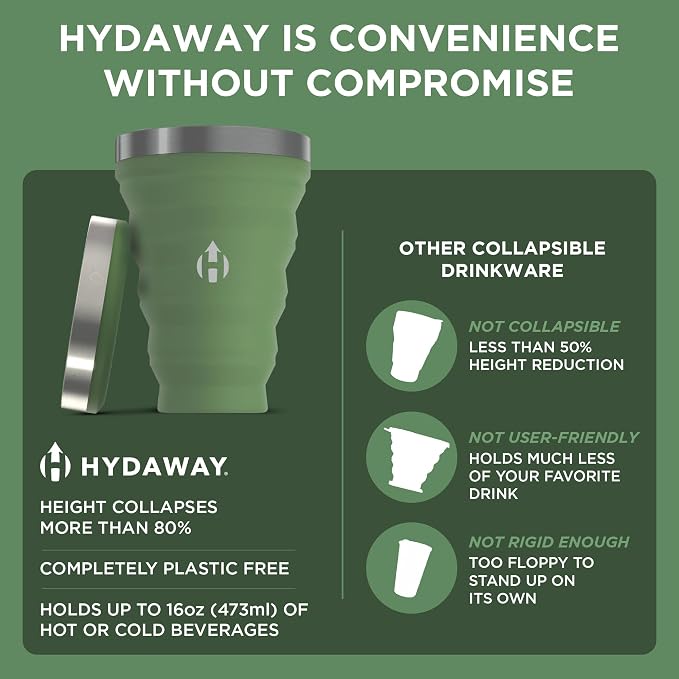HYDAWAY 16oz Collapsible Pint - Image 6