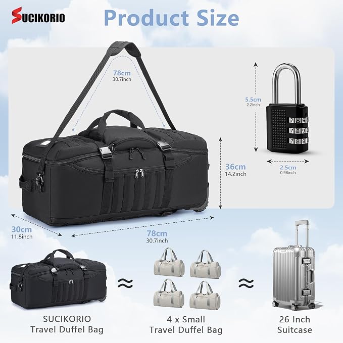 Tactical Travel Duffle Bag - Image 6