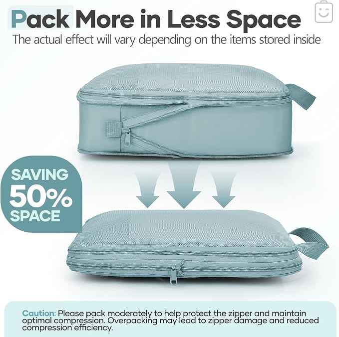 Veken 9/11 Set Compression Packing Cubes - Image 4