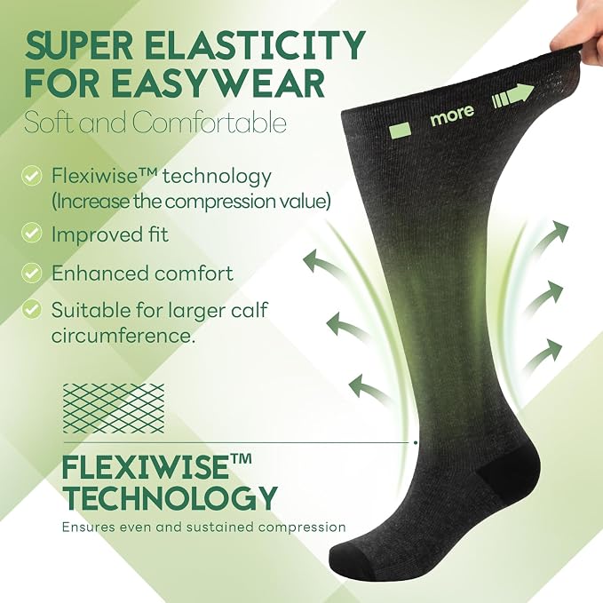 SONORAN Bamboo Viscose Compression Socks - Image 3