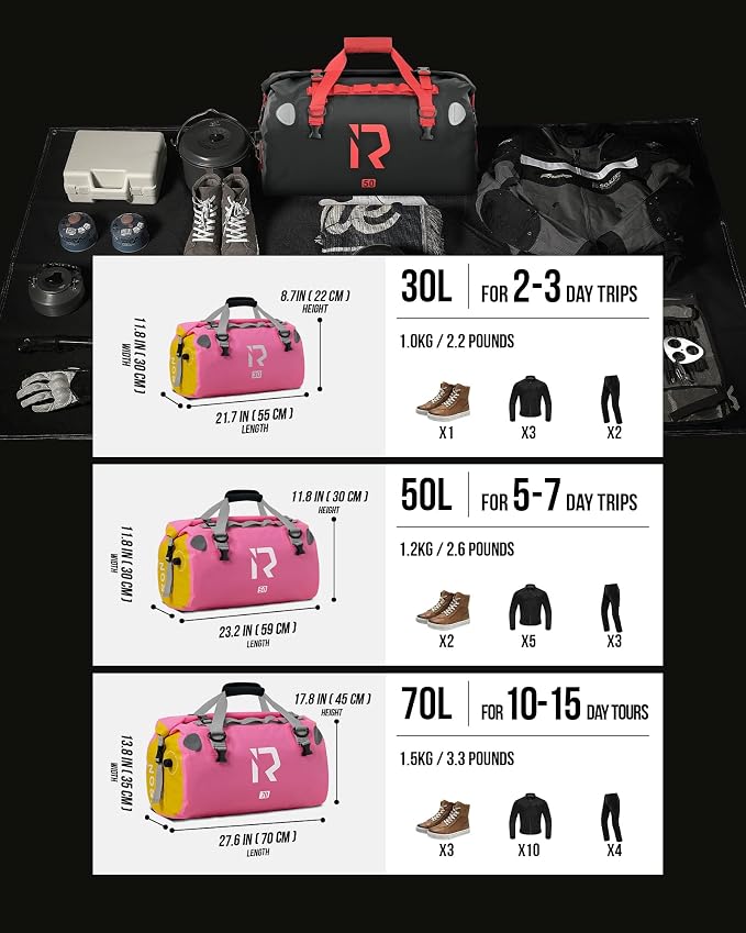 IRON JIA'S Motorcycle Dry Bag - Image 5