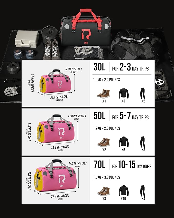 IRON JIA'S Motorcycle Dry Bag - Image 5