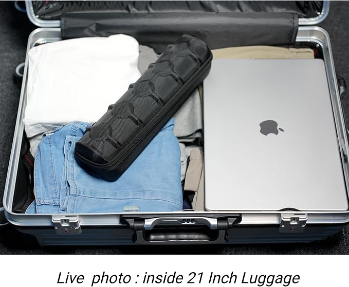 5 slots Hard watch travel case carry box display and Organizer, - Image 7
