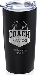 Lifetime Creations Custom Baseball Coach Tumbler by LifetimeCreations