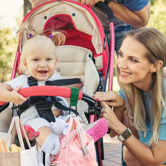 Baby Stroller Hooks Bag Hooks for Hanging Diaper Bags Multipurpose Hooks for - Image 6