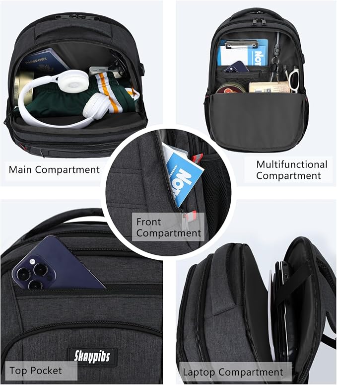 Backpack for Men, School Backpack for boys teens - Image 4