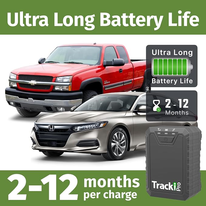 Tracki Pro GPS Tracker for Vehicles, USA made tech. Up to 7 Months Batt. - Image 2