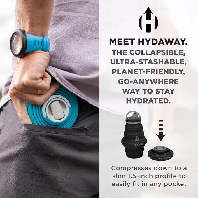 HYDAWAY 25oz Collapsible Water Bottle - Image 8