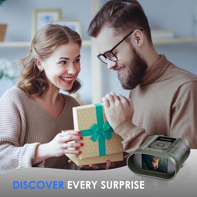 Night Vision Goggles, Compact Night Vision Binoculars, 32GB Card Included - Image 7