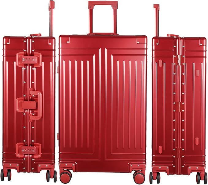 All Aluminum Carry On Luggage，Cut from Whole Aluminum Sheet，22x14x9 Airline - Image 4