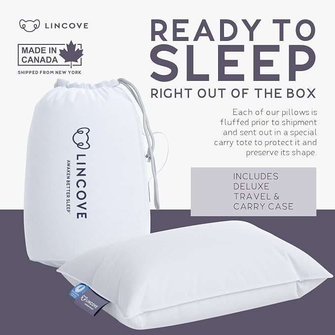 Lincove Canadian Down Toddler Pillow - Image 5