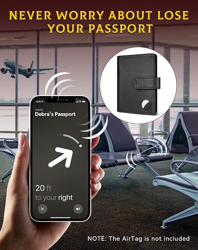 Passport Holder Wallet Cover Case - Image 2