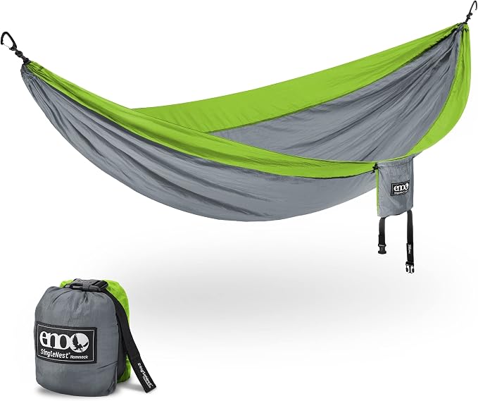 ENO, Eagles Nest Outfitters SingleNest Lightweight Camping Hammock by EaglesNestOutfitters