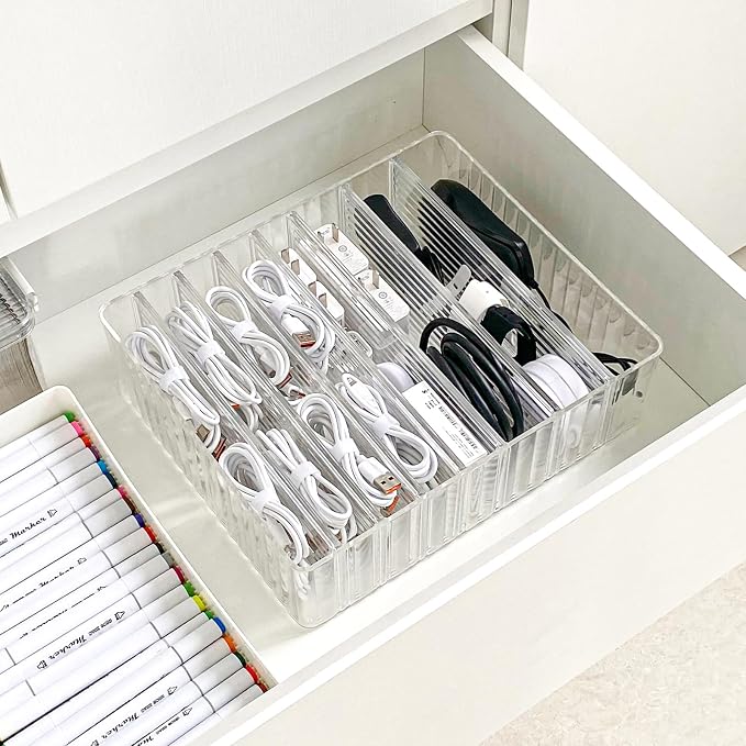 Yesesion Clear Cord Storage Box - Image 8