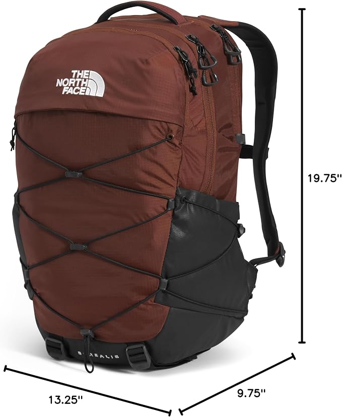 The North Face Borealis Commuter Laptop Backpack, Dark Oak/TNF Black, One Size - Image 7