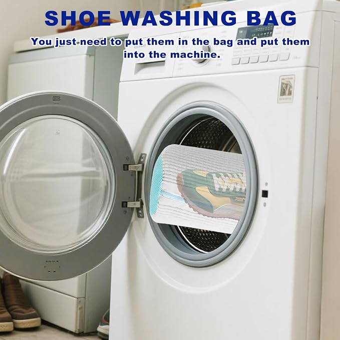 Shoe Washing Machine Bag Reusable Laundry Bag - Image 7