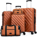 Luggage Sets 5 Piece, Suitcases by Eeeza