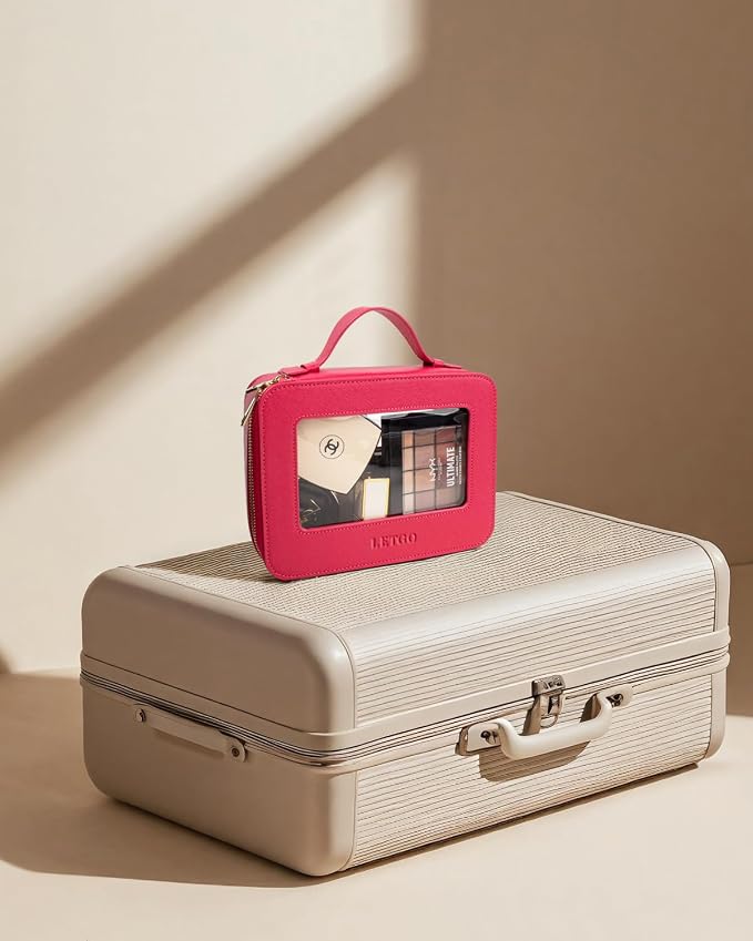 LETGO Clear Makeup Bags, TSA Approved Toiletry Bag - Image 3