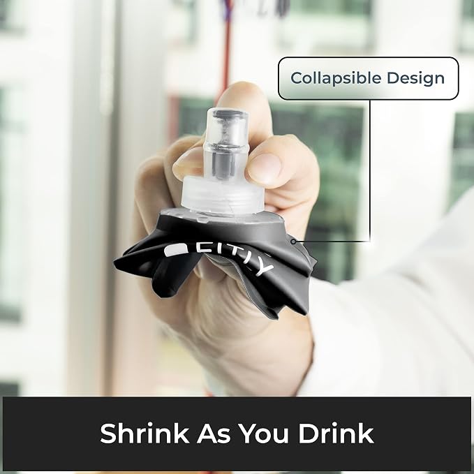 Soft Flask - Shrink As You Drink Soft Water Bottle - Image 3