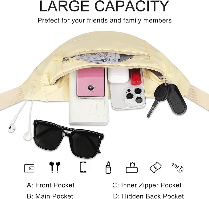 MAXTOP Large Crossbody Fanny Pack - Image 3
